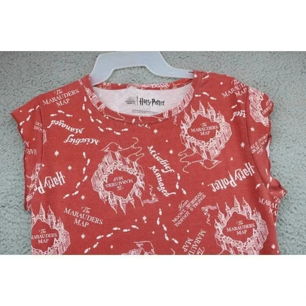 Harry Potter-Wizarding World Women's Pajama Set-Small-Shorts